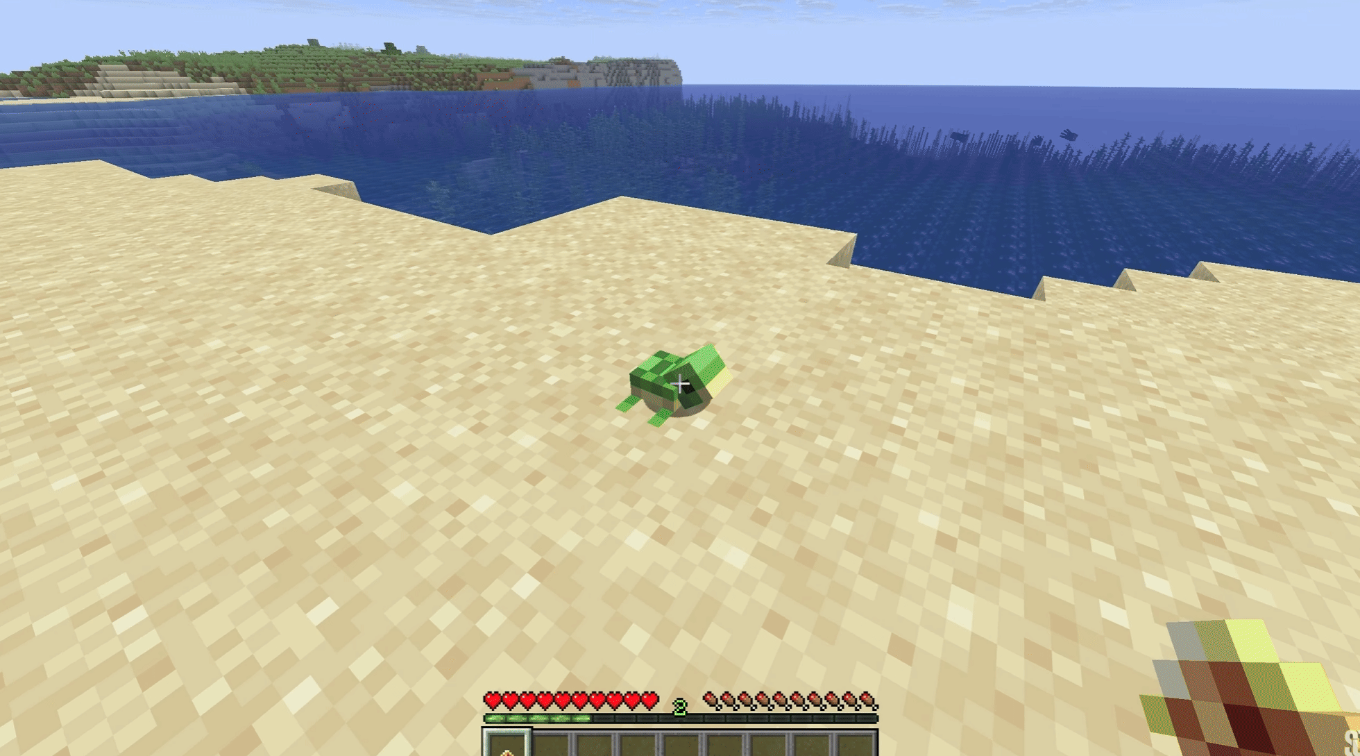 GIF showcasing the pause effect on baby animals in Minecraft 26.1.