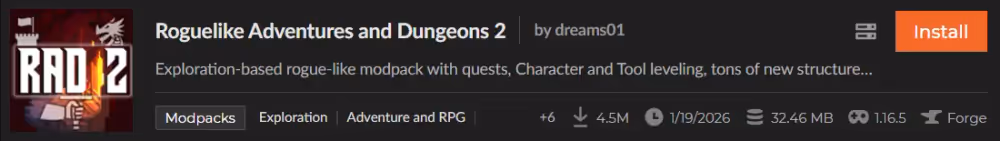 RAD2 curseforge