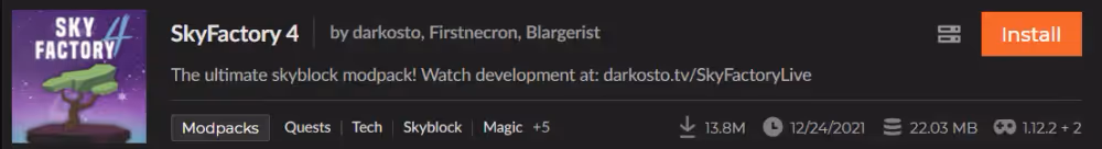 Skyblock 4 CurseForge