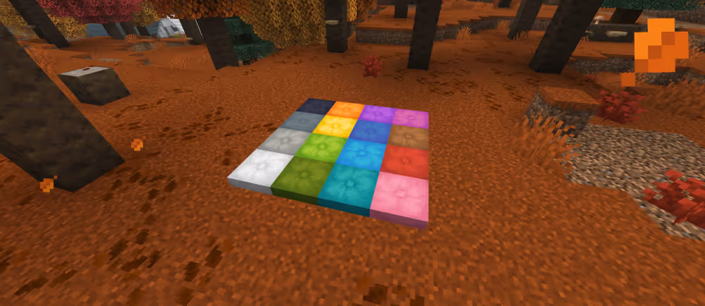 Screenshot of all 16 Cushion colors laid out
